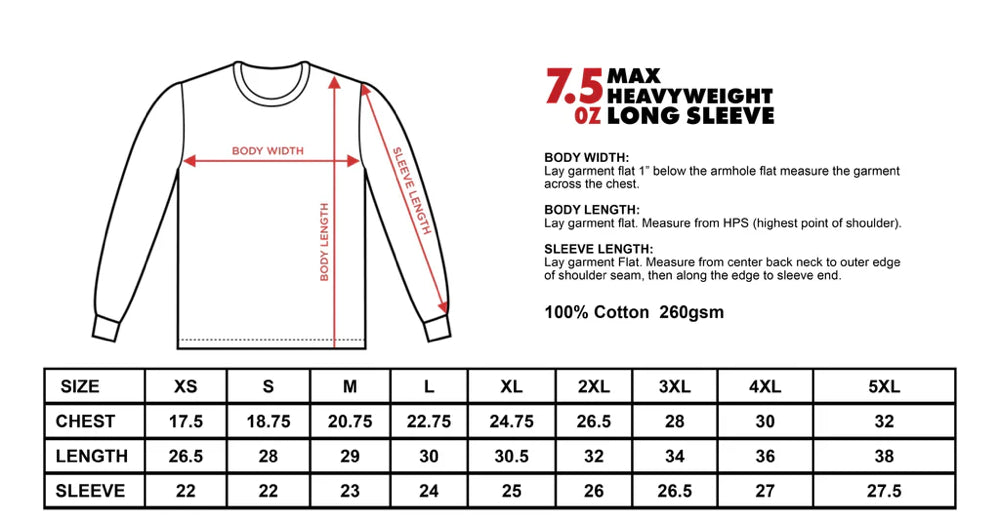 SMALL BORE LIFE - LONG SLEEVE