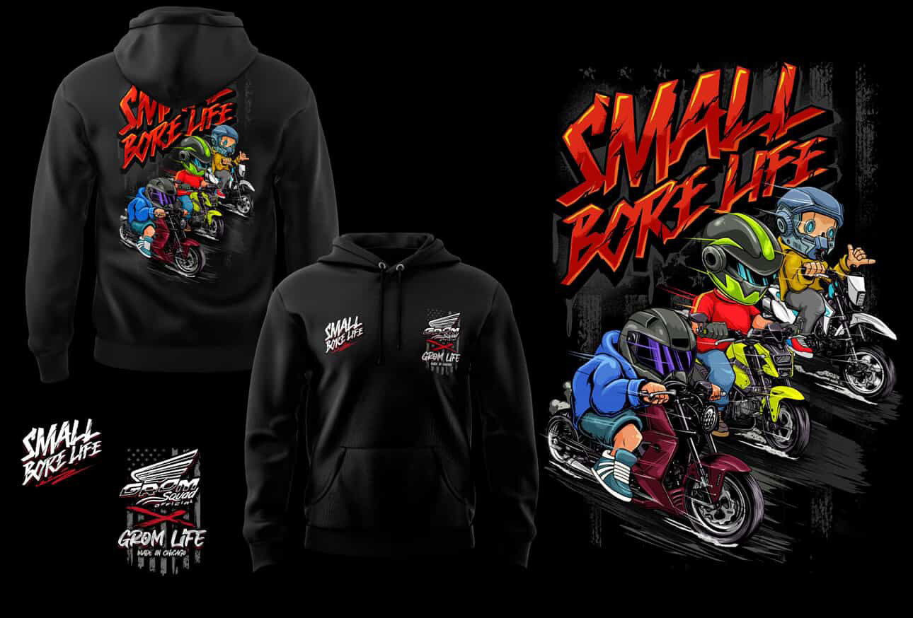 SMALL BORE LIFE - HOODIE